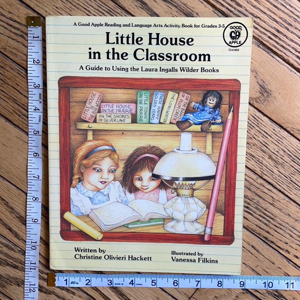 Vintage Little House on the Prairie Activity Book